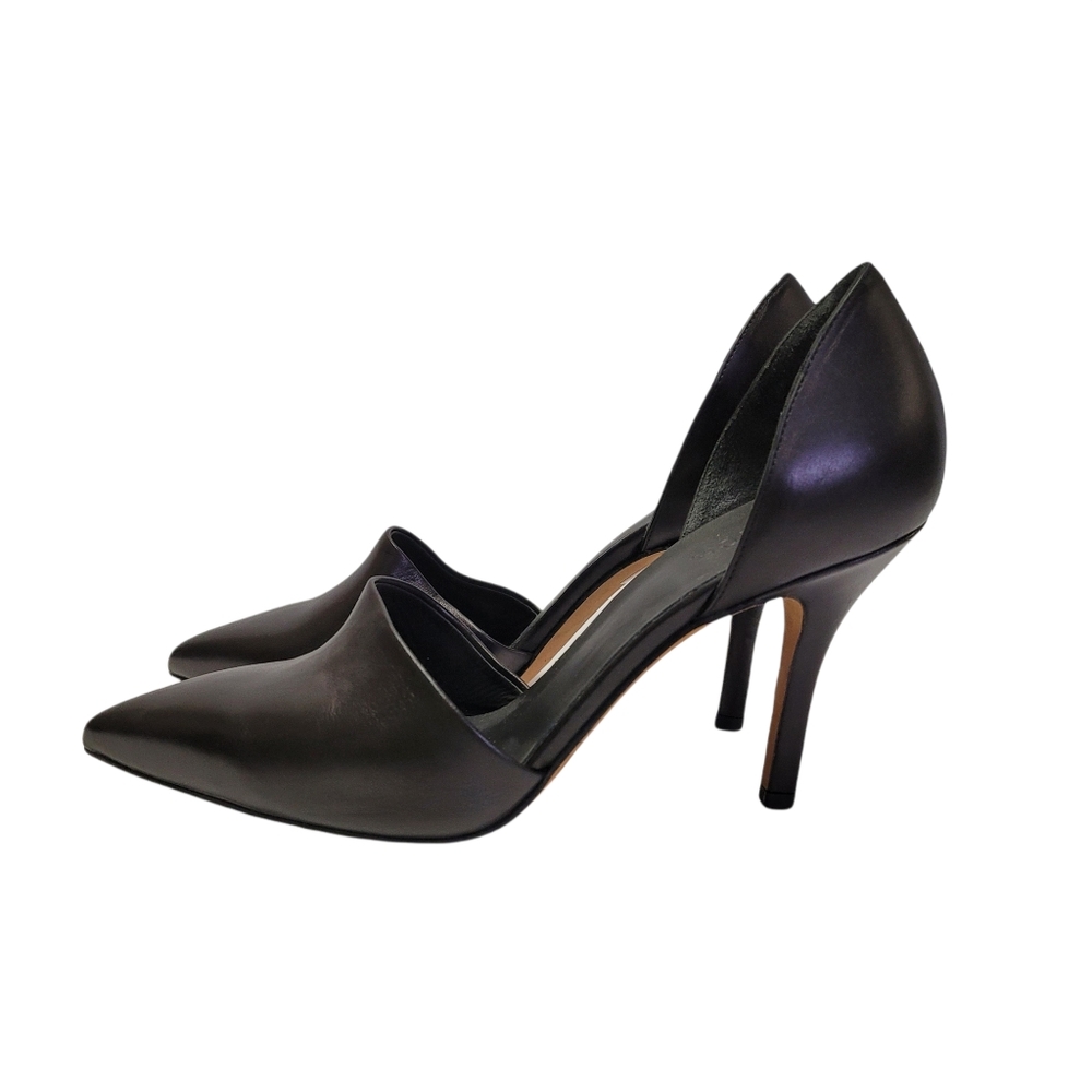 Vince. Women's Claire d'Orsay Leather Black - Picture 6 of 11